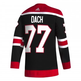 Chicago Blackhawks Kirby Dach 17 2020-21 Reverse Retro Authentic Shirt - Mannen